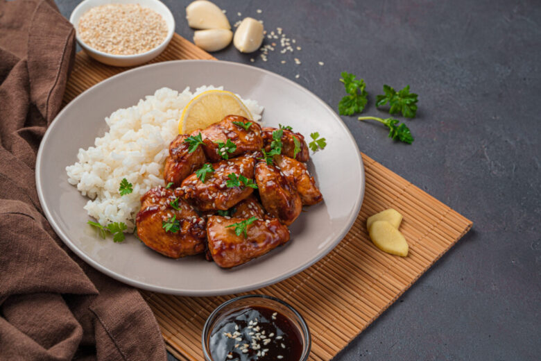 Tacchino con salsa di soia
