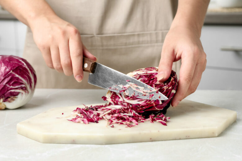 Sformato di radicchio e taleggio