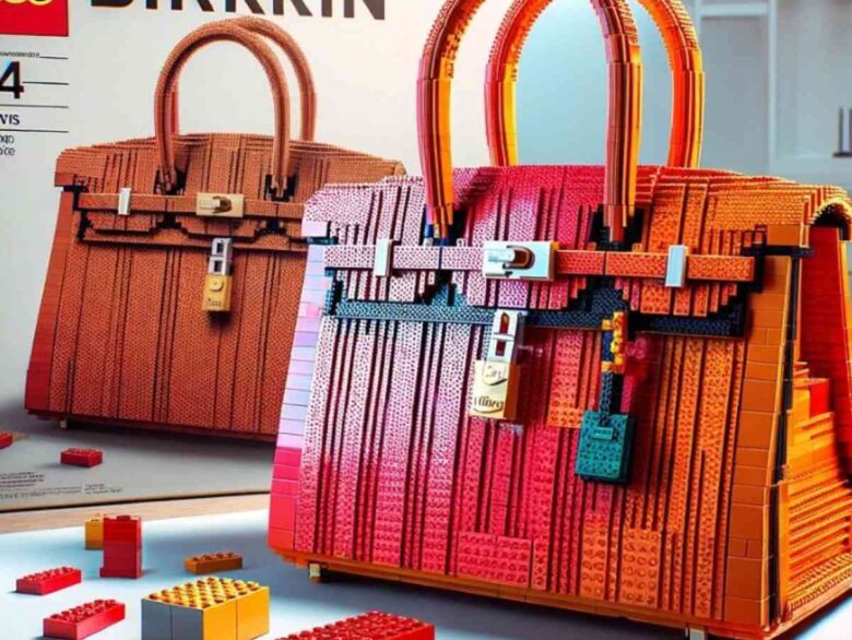 La Birkin fatta con i Lego (ph Instagram)