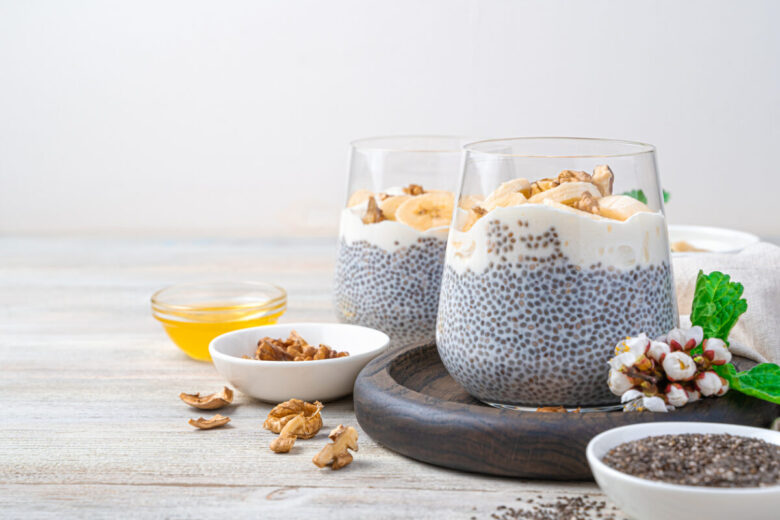 Budino ai semi di chia