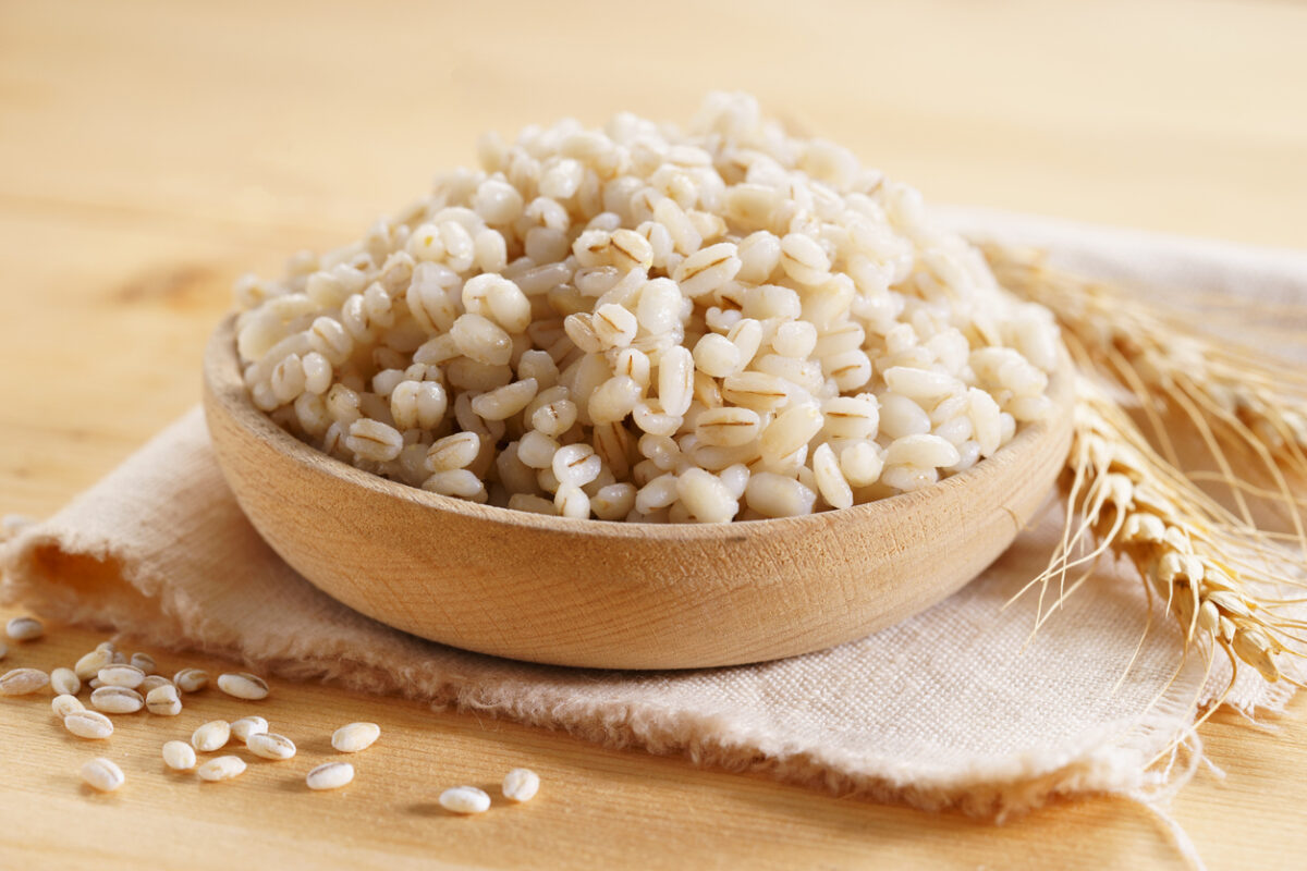 Orzo al vapore con verdure