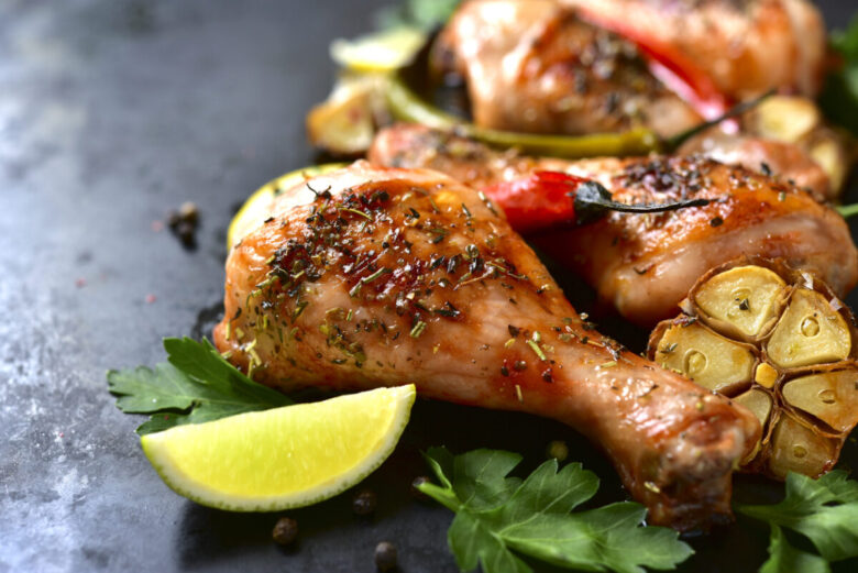 Pollo al succo di mela