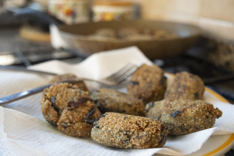 Polpette di melanzane e tonno