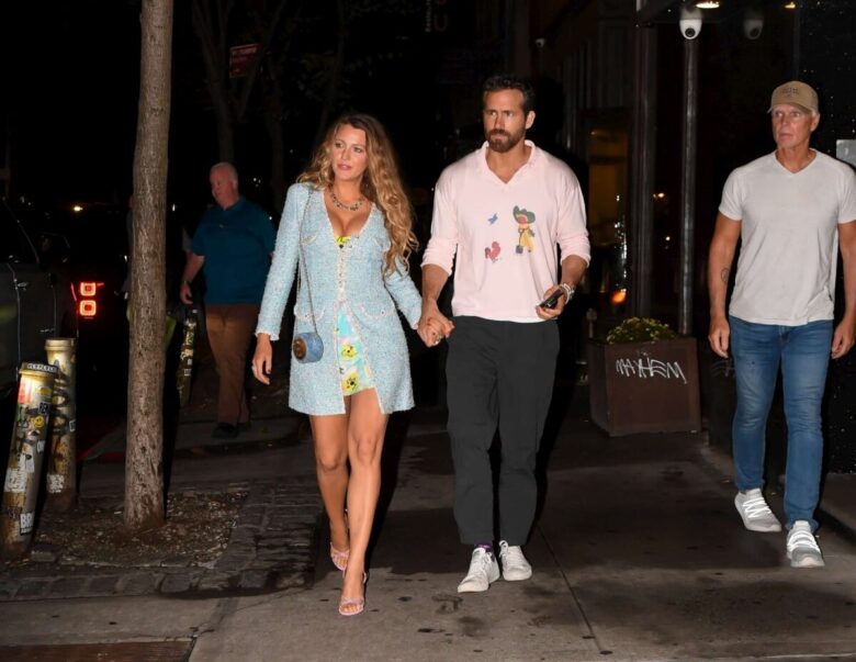 Blake Lively e Ryan Reynolds (ph.Fotogramma)