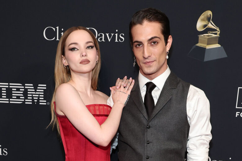 Dove Cameron e Damiano David (ph. Fotogramma)