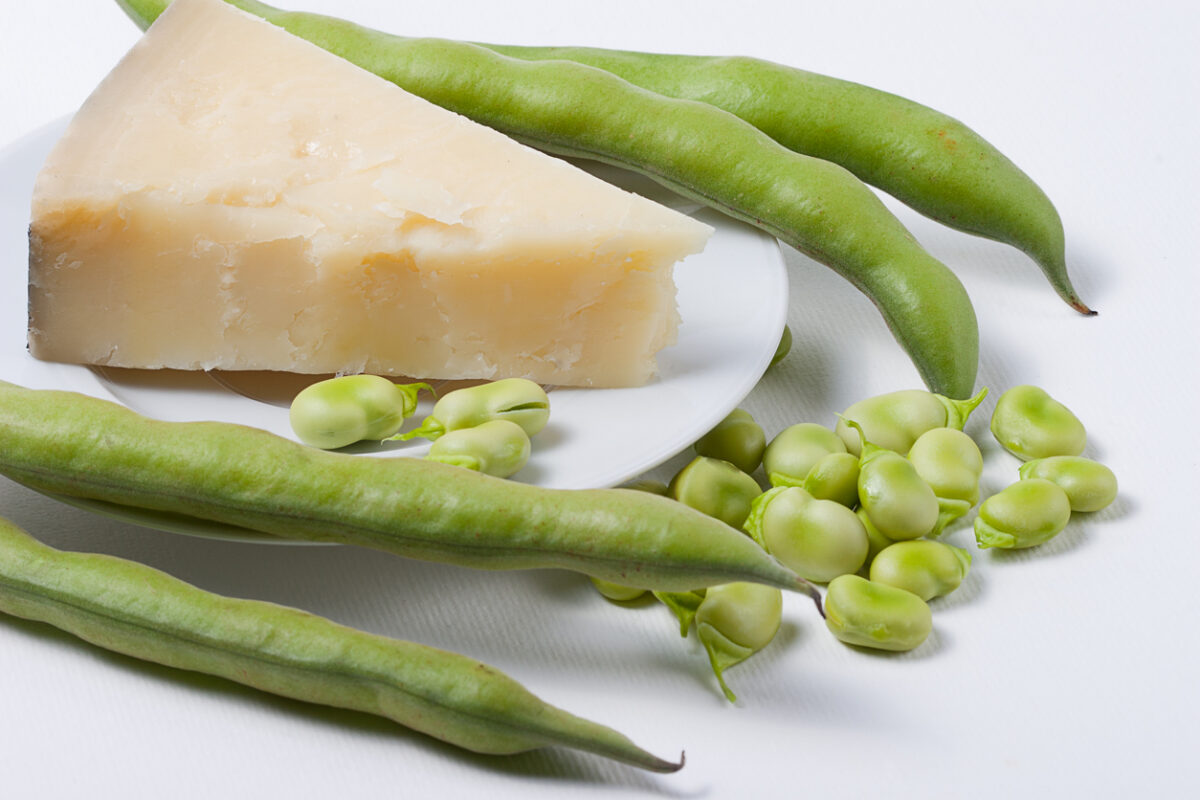 Risotto fave e pecorino