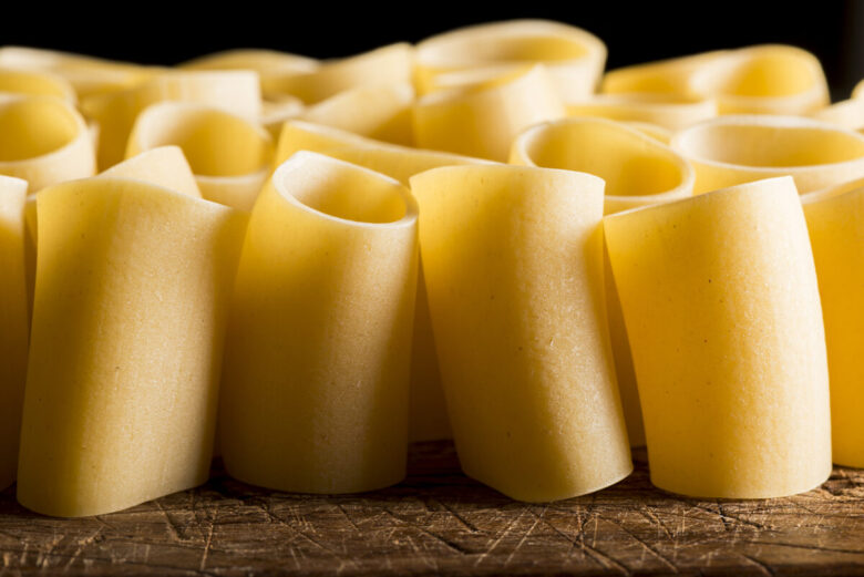 Paccheri con ricotta e noci