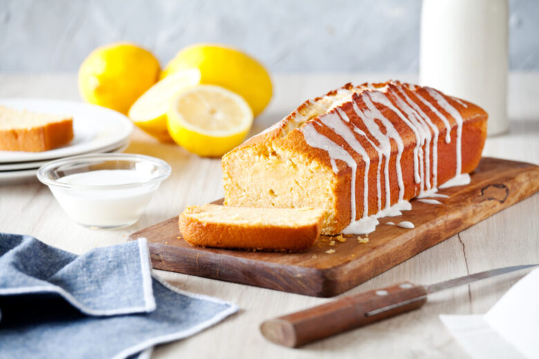 Pound cake al limone