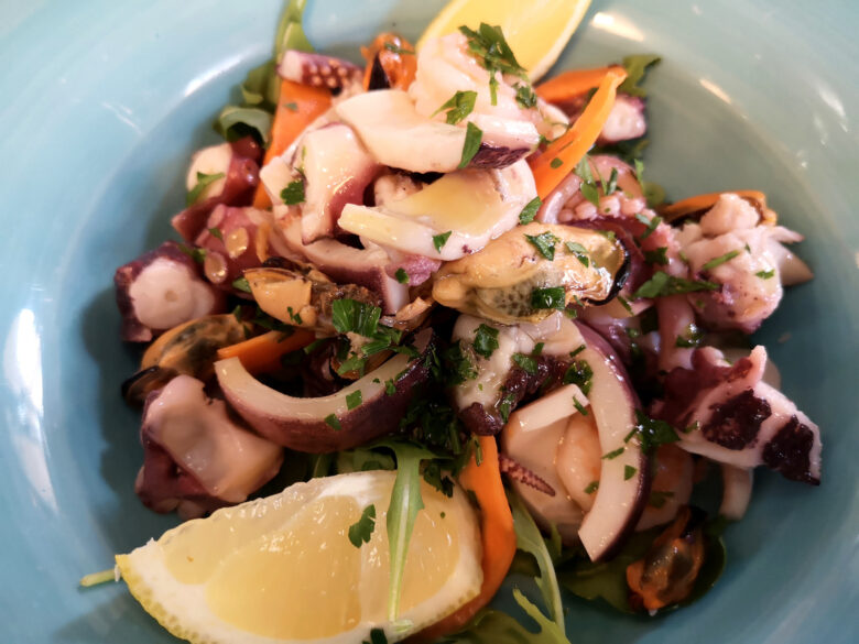 Insalata di mare con patate: la ricetta