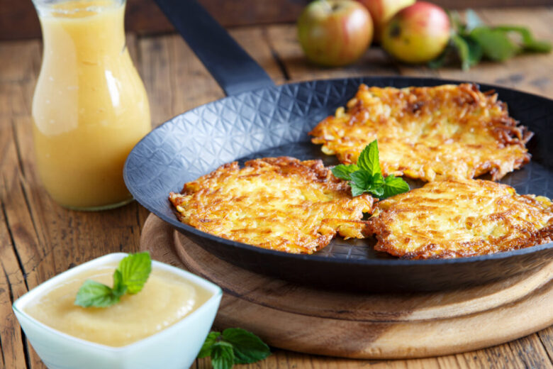 Rosti di patate al forno