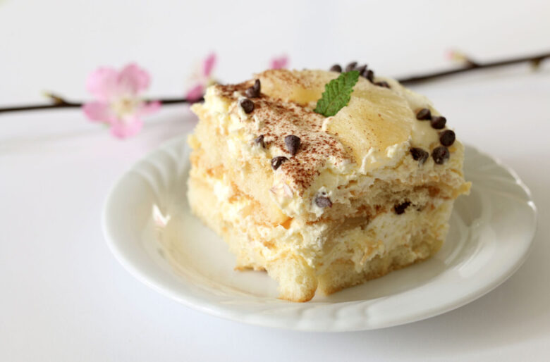 Torta fredda con savoiardi