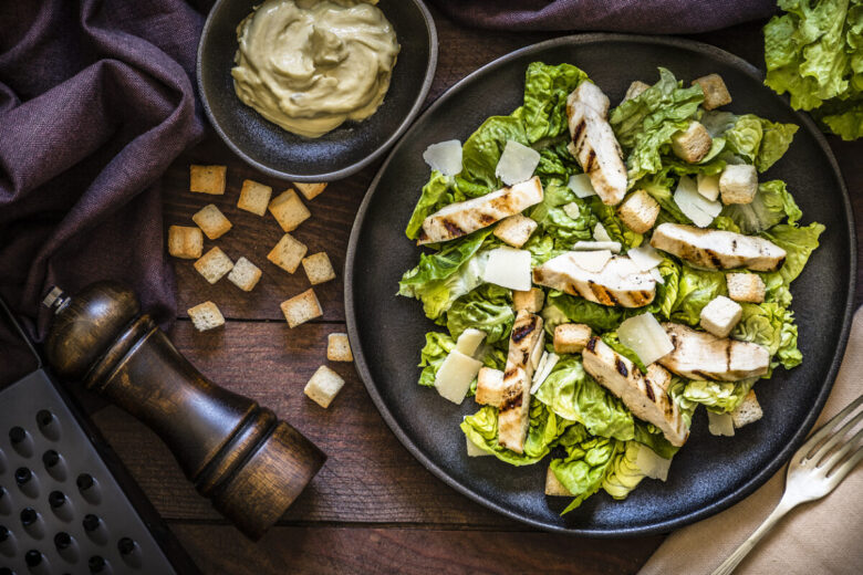 Caesar salad light: la ricetta