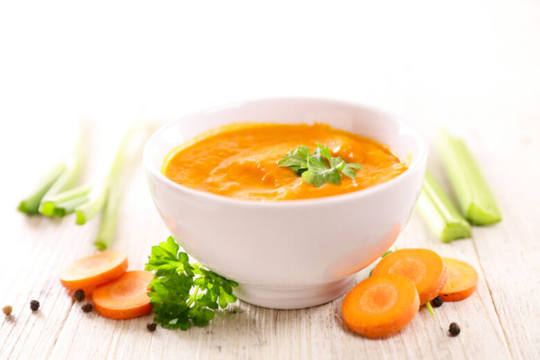 Crema di cetrioli e carote