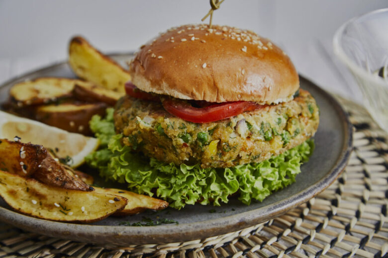 Hamburger di pollo e spinaci fatto in casa