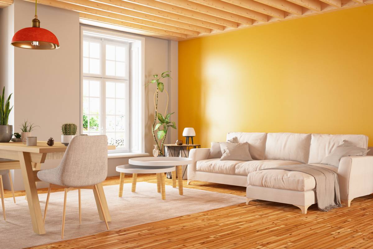 Una cara arredata con l'arancione (ph iStock)