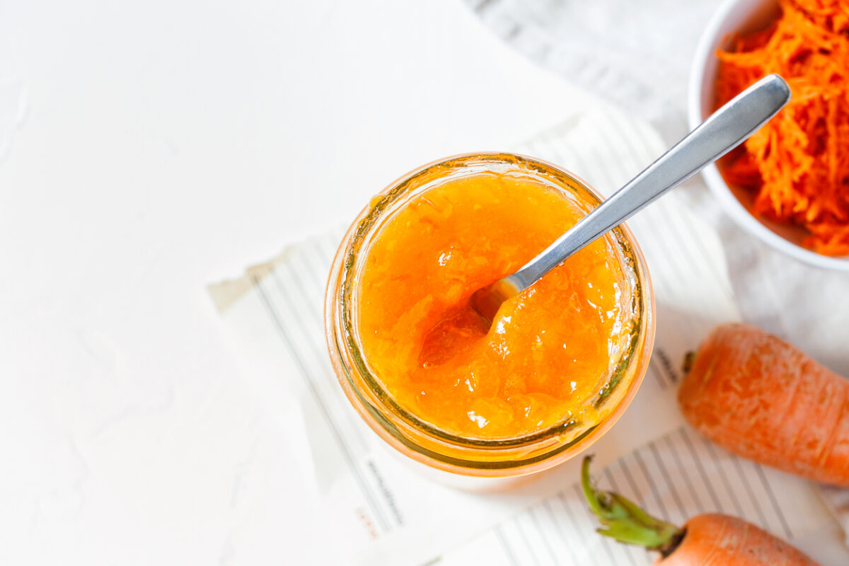 La ricetta della marmellata di carote e agrumi