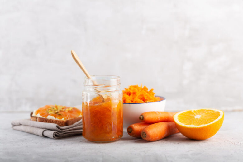 Marmellata di carote e agrumi