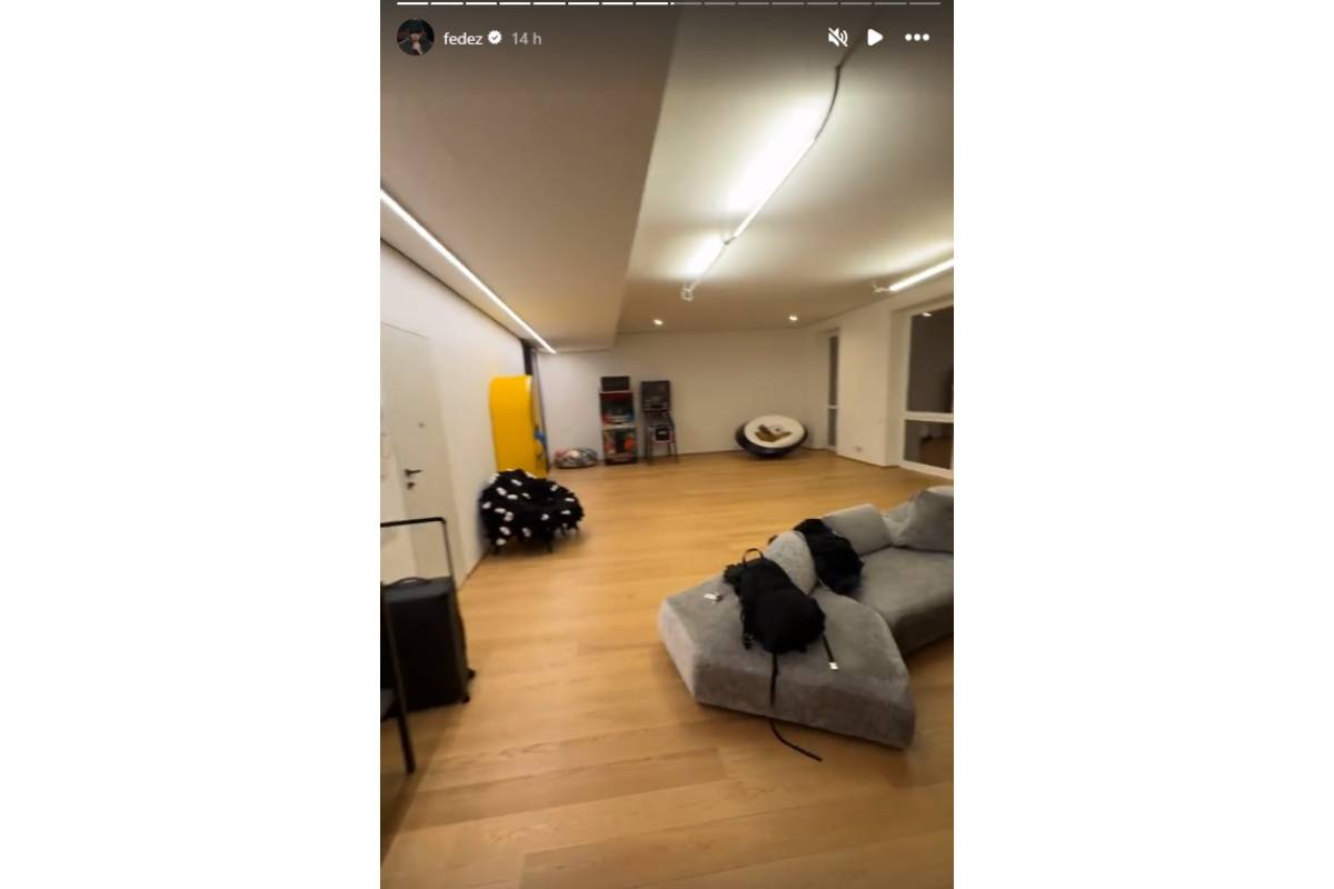 L'open space di Fedez (ph Instagram)