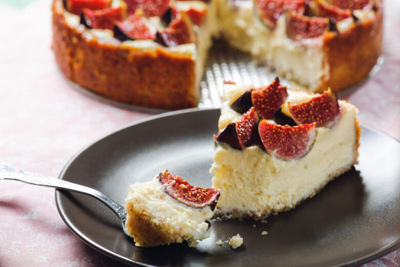 Cheesecake ai fichi: la ricetta