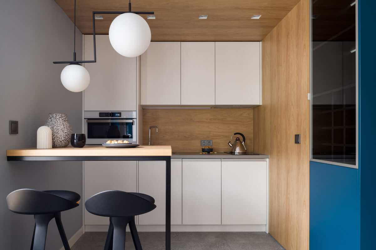 arredare una cucina quadrata