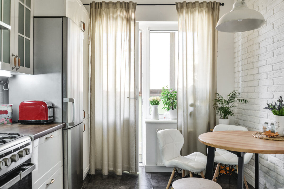 Come arredare una cucina quadrata