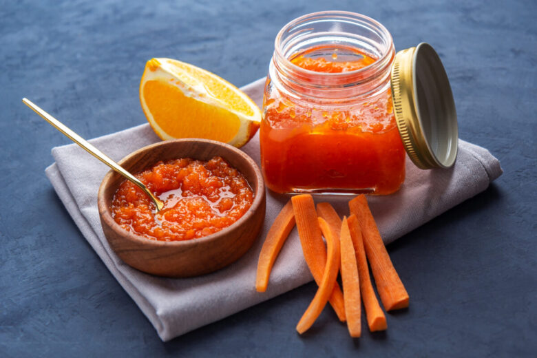 Marmellata di carote e agrumi