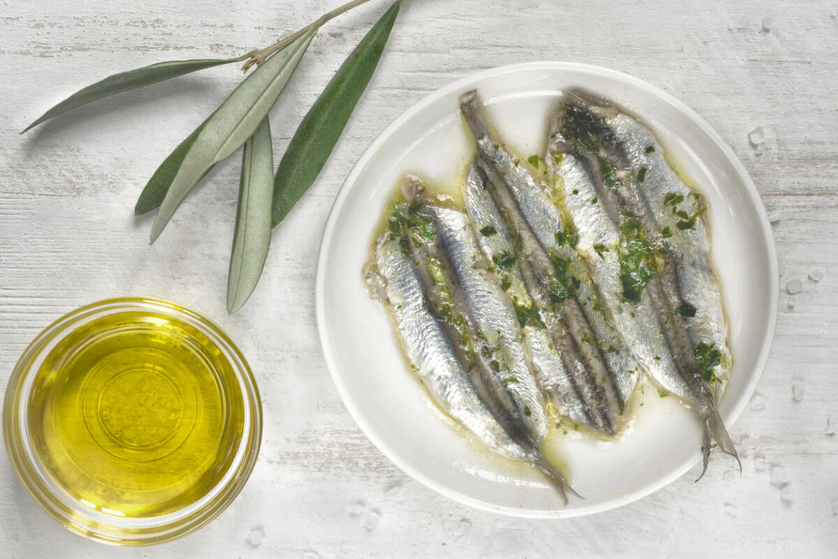 Involtini di alici al forno