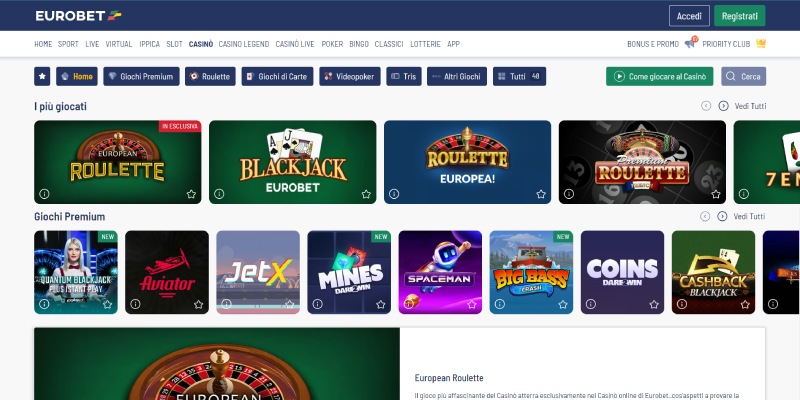 Eurobet Casino IT