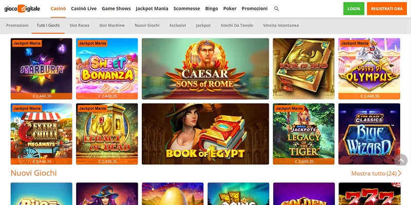 Gioco Digitale Casino IT