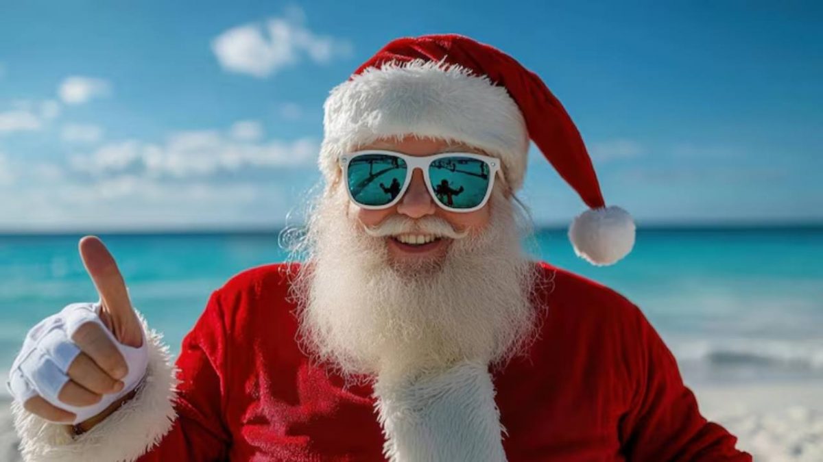 Babbo Natale al mare
