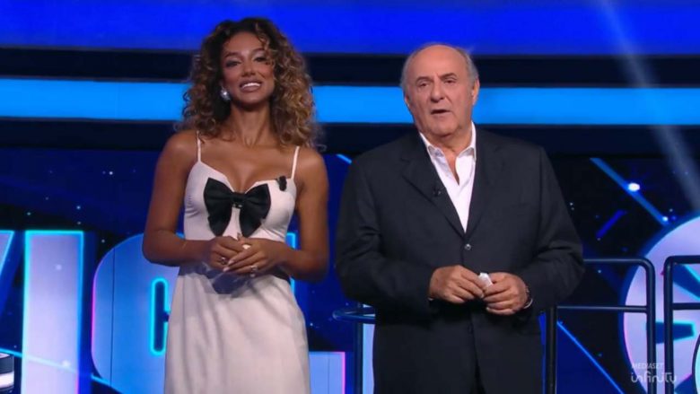 Samira Lui con Gerry Scotti a La Ruota della Fortuna - unadonna.it - 20251002