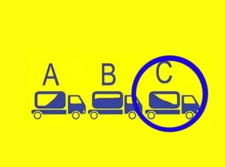 Soluzione test tre camion (Foto madonielive.com) - unadonna.it
